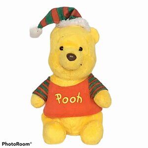 Disney Winnie The Pooh Christmas Plush 7" Ty 2012